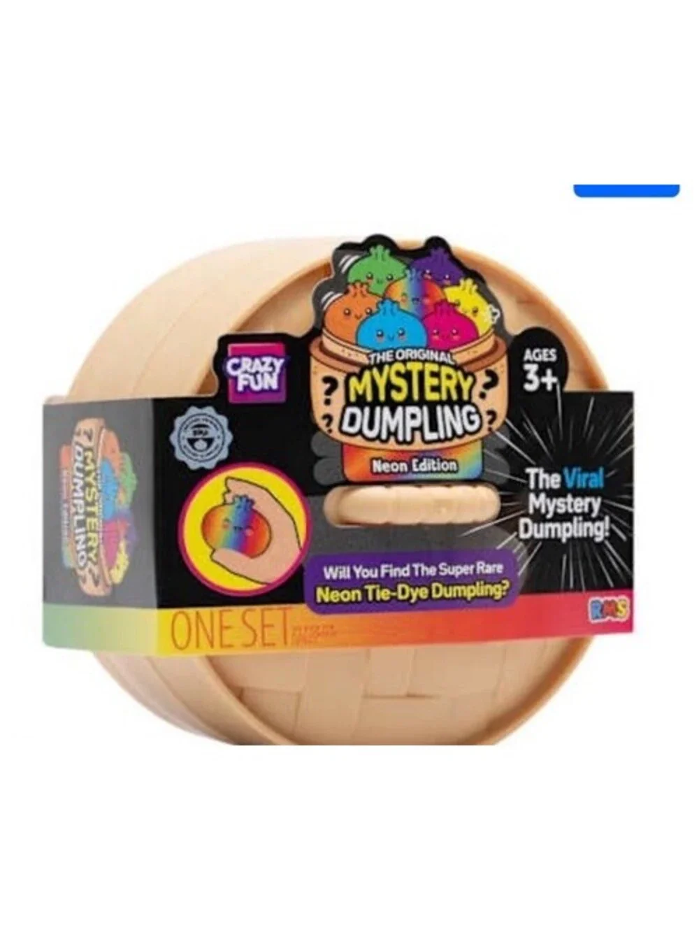 Rms Crazy Fun Neon Tie Dye Edition Dumpling Squishy